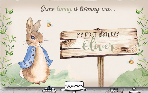 peter rabbit banner