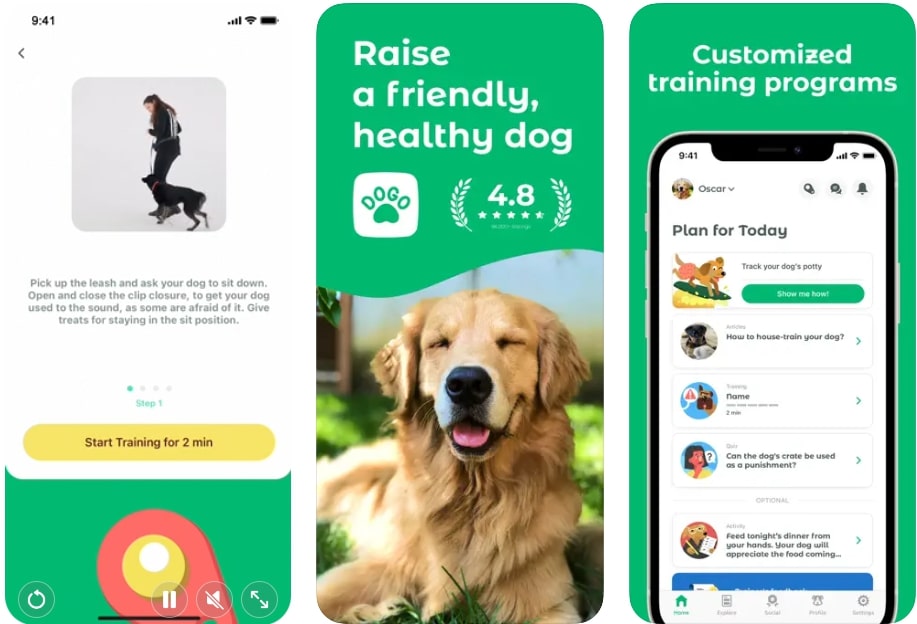 best puppy training app