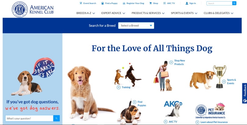 good dogs website