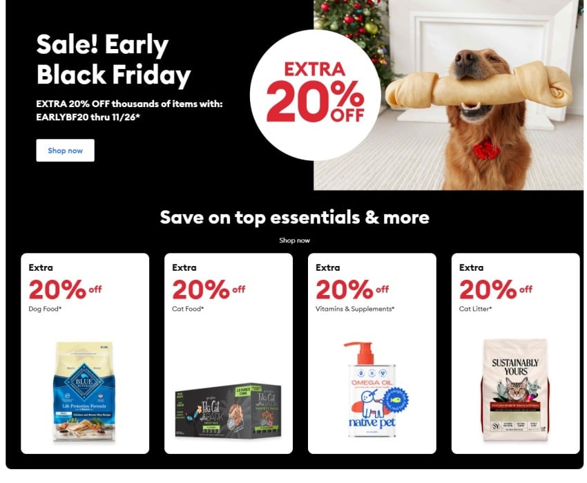 petsmart sale ad