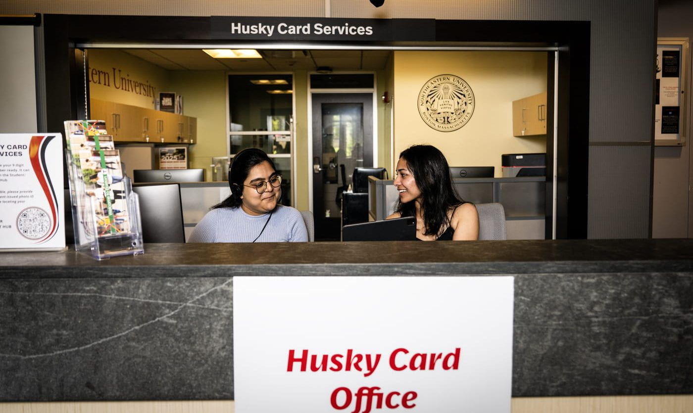 northeastern husky card services