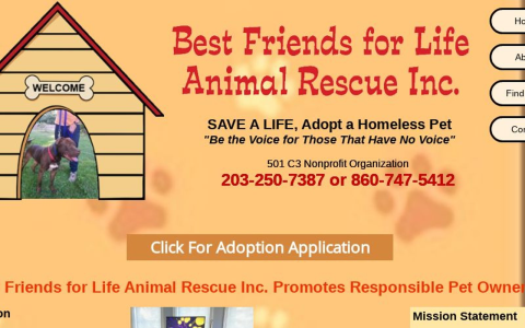click animal rescue site
