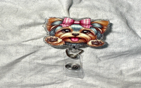 yorkshire terrier paw print