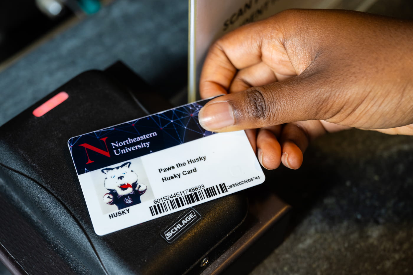northeastern husky card services