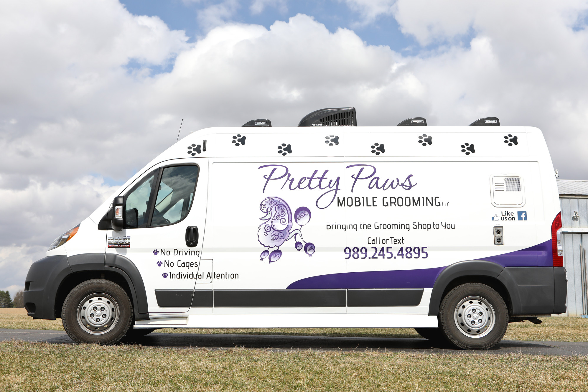pretty paws mobile grooming