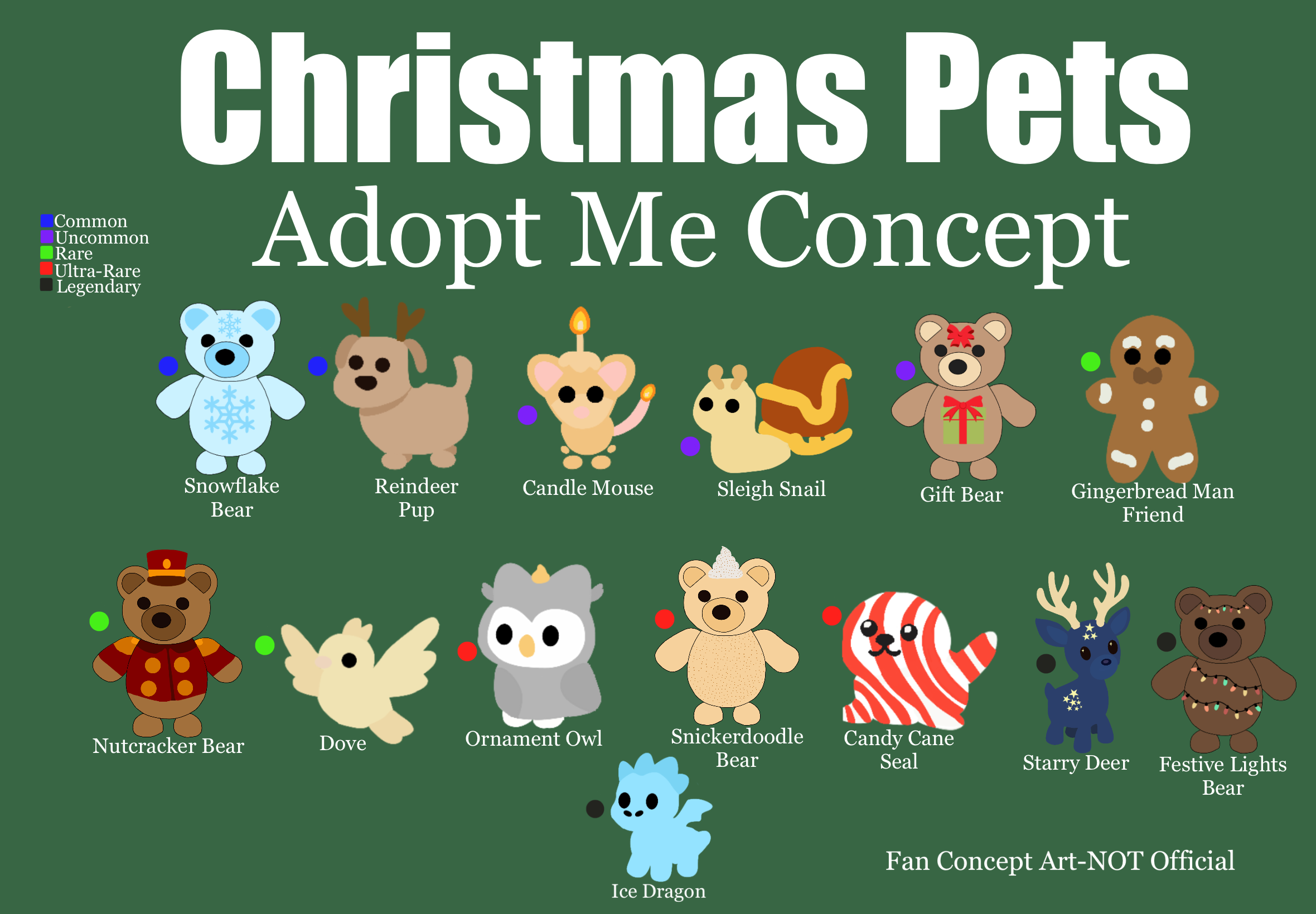 christmas pets adopt me