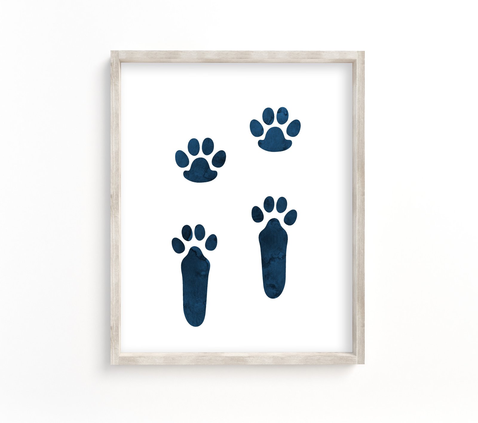 bunny print paw