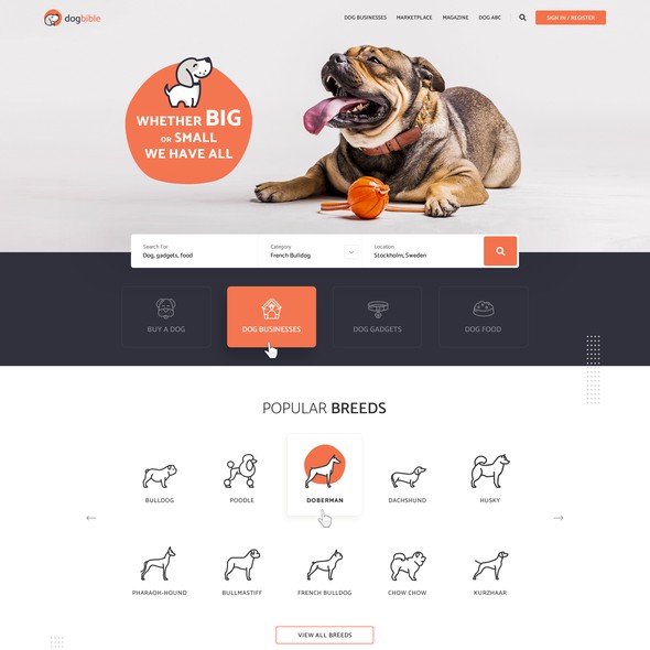 good dogs website