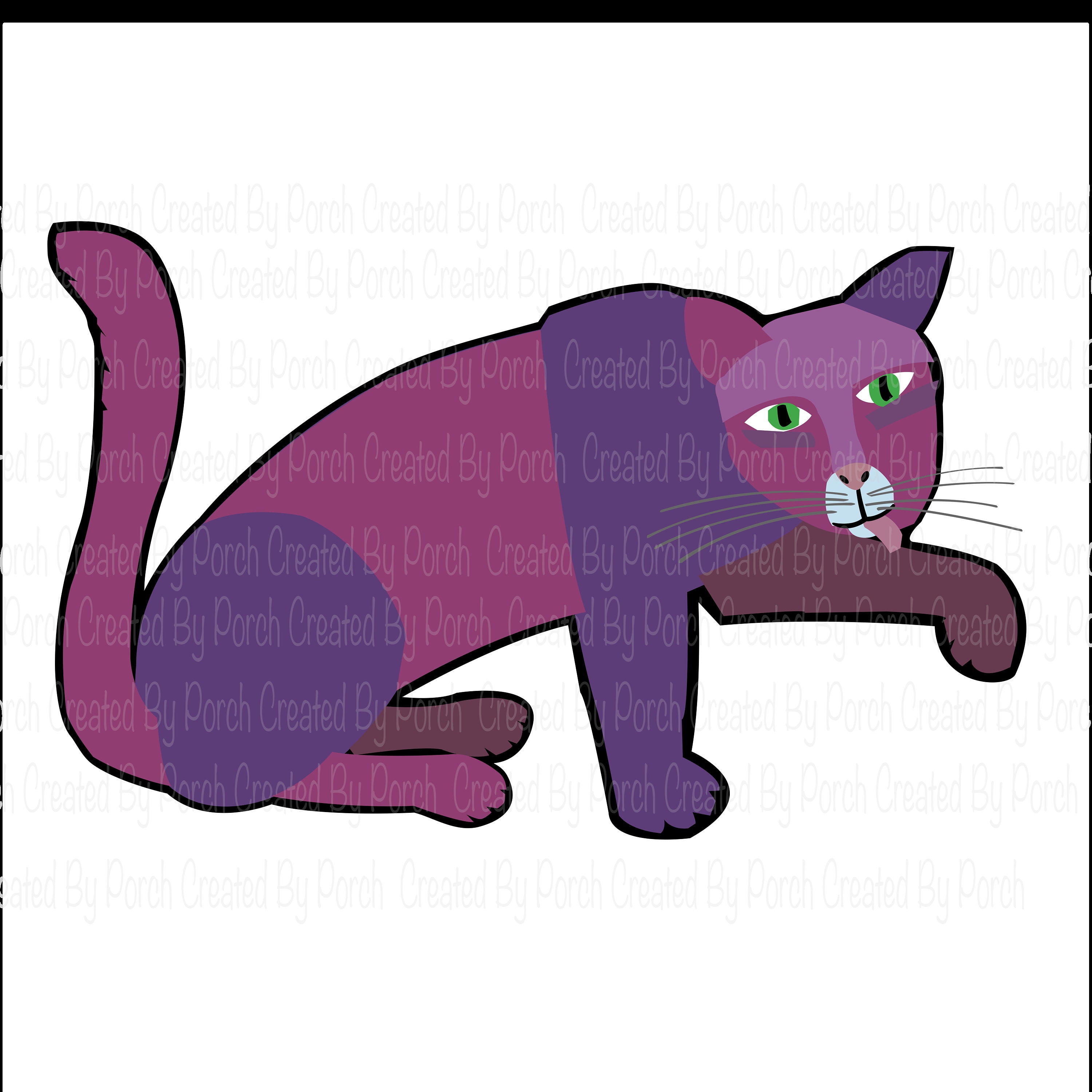 purple cat purple cat what do you see