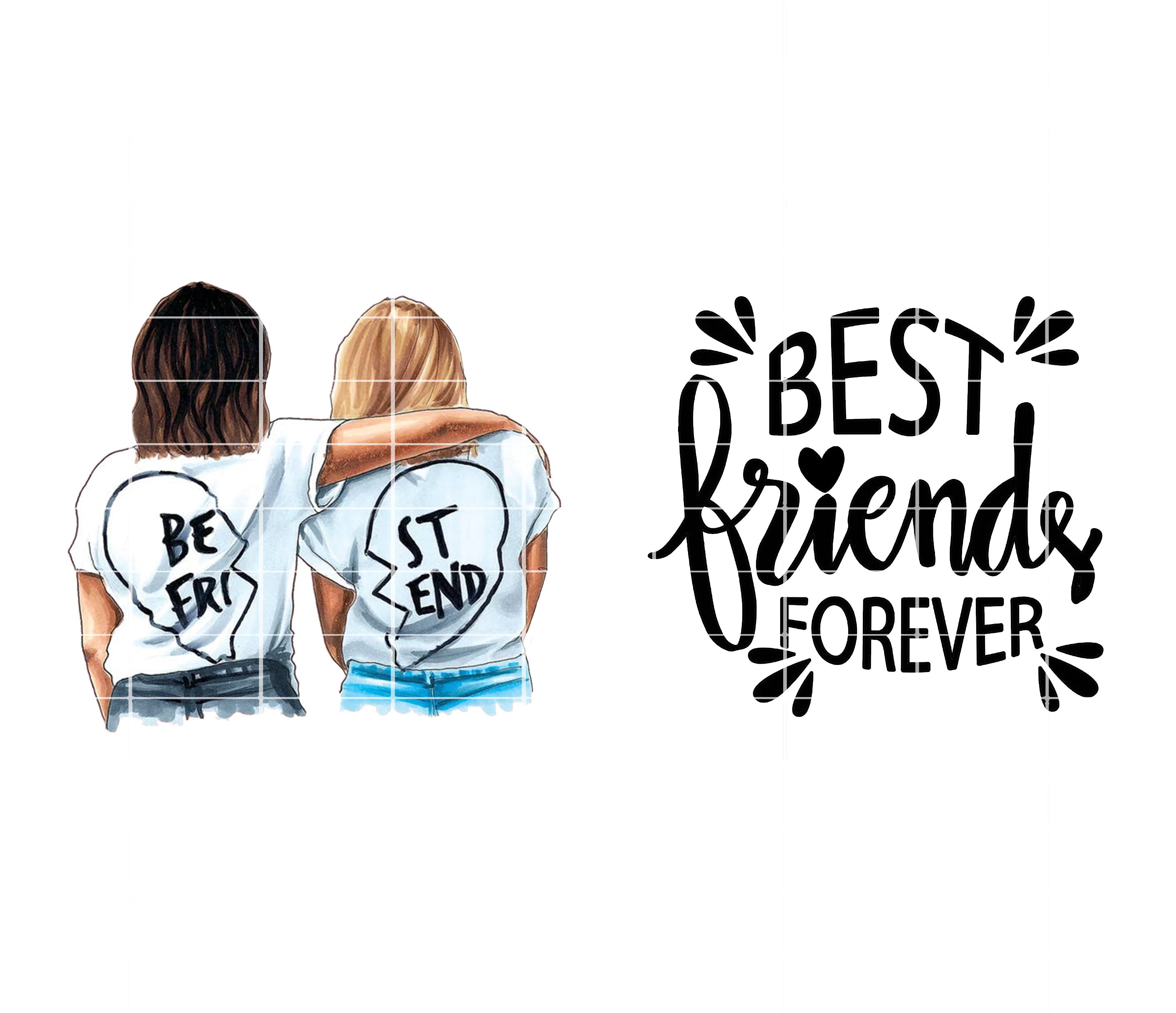 best friends png