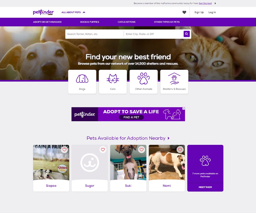 websites like craigslist for pets